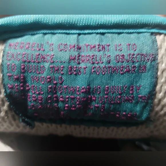 Merrell Women's Lazer Vintage 90's Hiking Boots T Suede Leather Size 8 - Picture 14 of 16